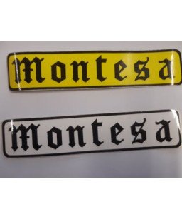 AUTOCOLLANT MONTESA 200 X44 MM