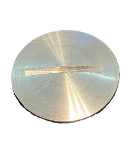 bultaco bouchon de regard aluminium pour l'embrayage (face)