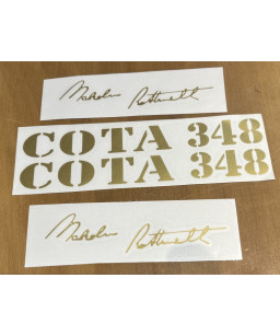 Autocollants Montesa 348 Malcom Rathmell