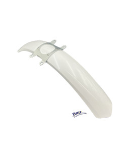 BULTACO garde boue avant blanc avec support II