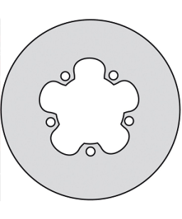 Gas Gas disque de frein arrière 130 mm