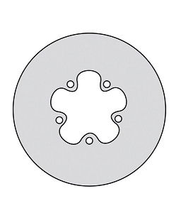 Sherco Disque de frein  arrière