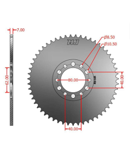 Couronne agréé FFM Yamaha TY
