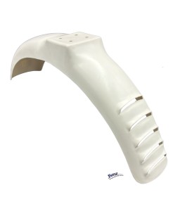 garde boue avant plastique blanc ave logo montesa